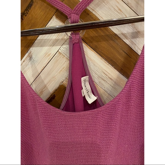 Punch Purple Lydia Midi Dress 